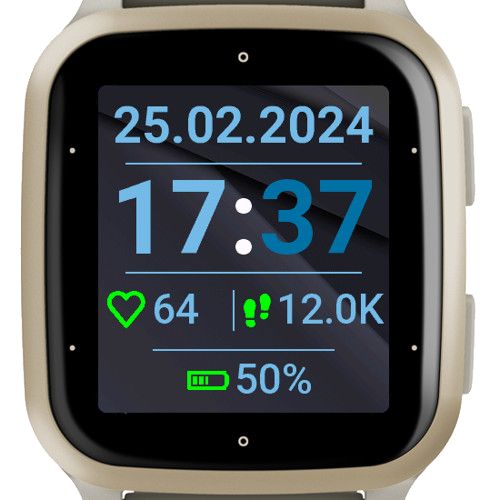 Garmin Watchface: Blind Date